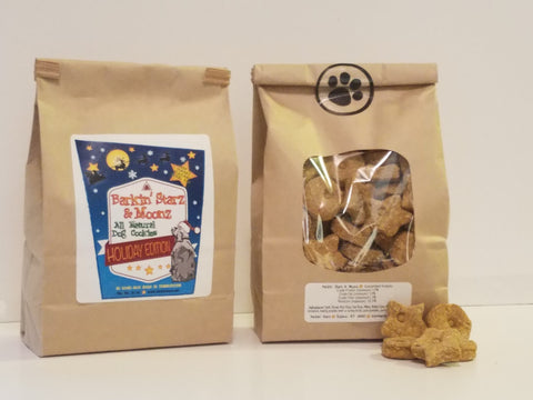 Holiday Edition- *Reindeer* Barkin'Starz And Moonz 16 oz. Bag Beef And Turkey Flavored